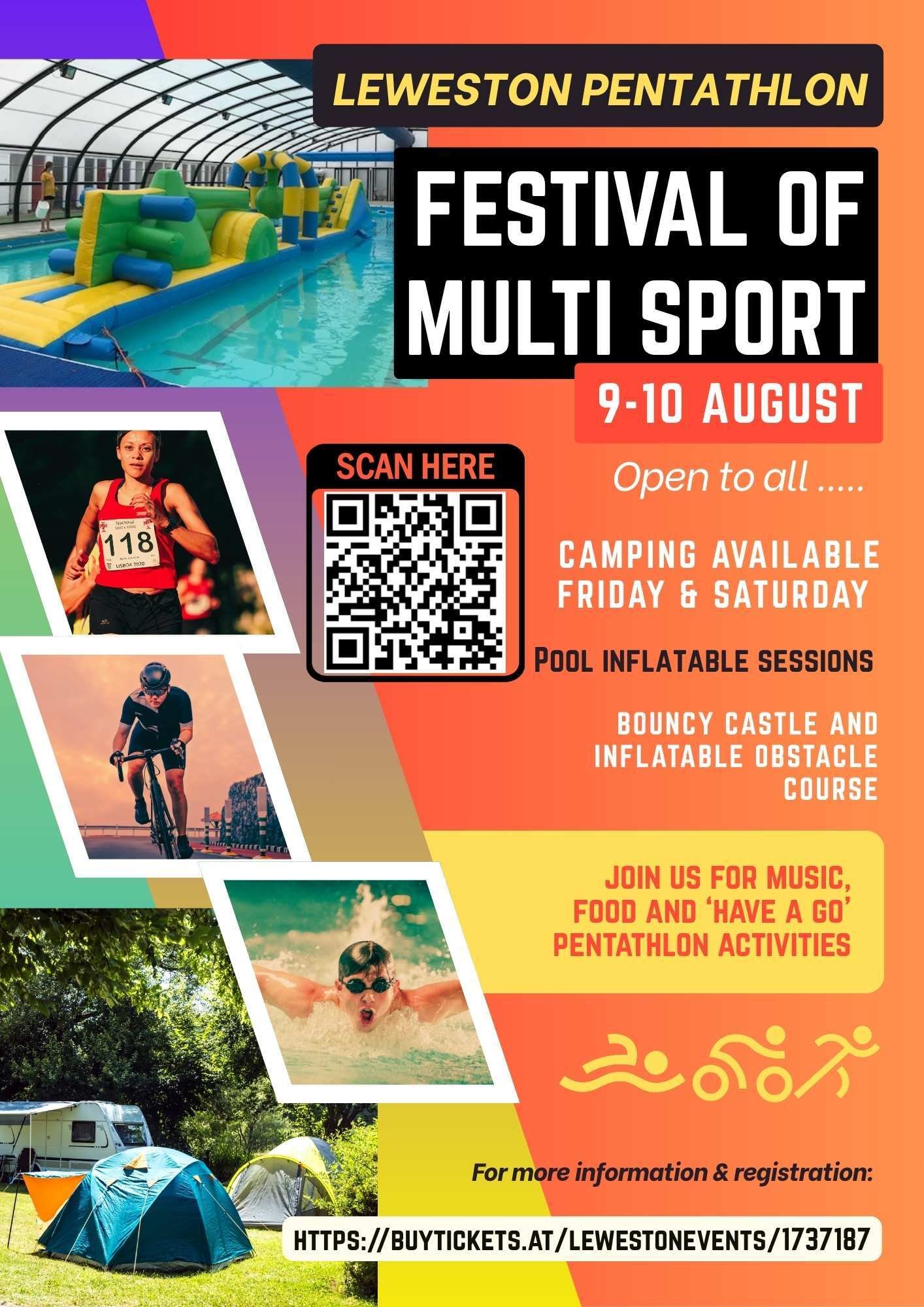 Festival of Multi Sport Event Flyer