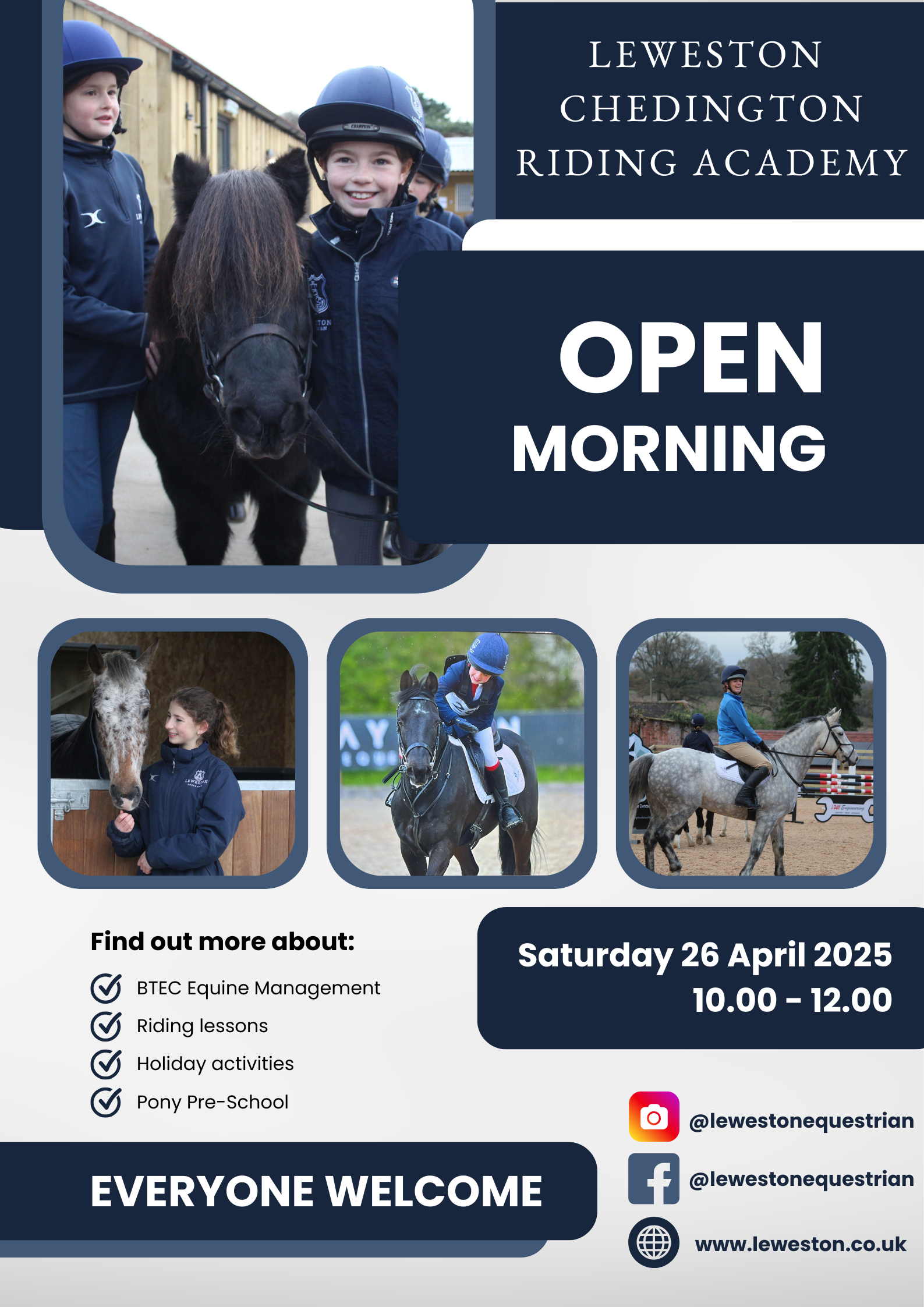 LCRA Open Morning Poster