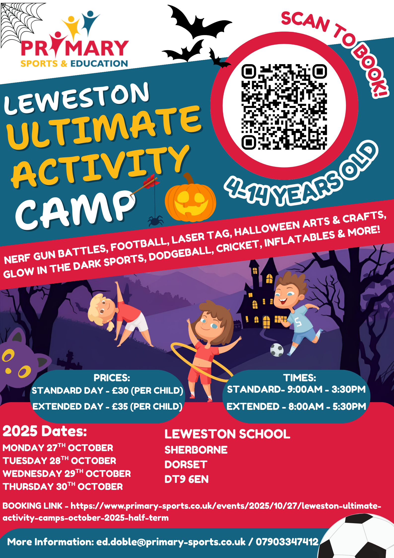 Leweston October half term (updated)