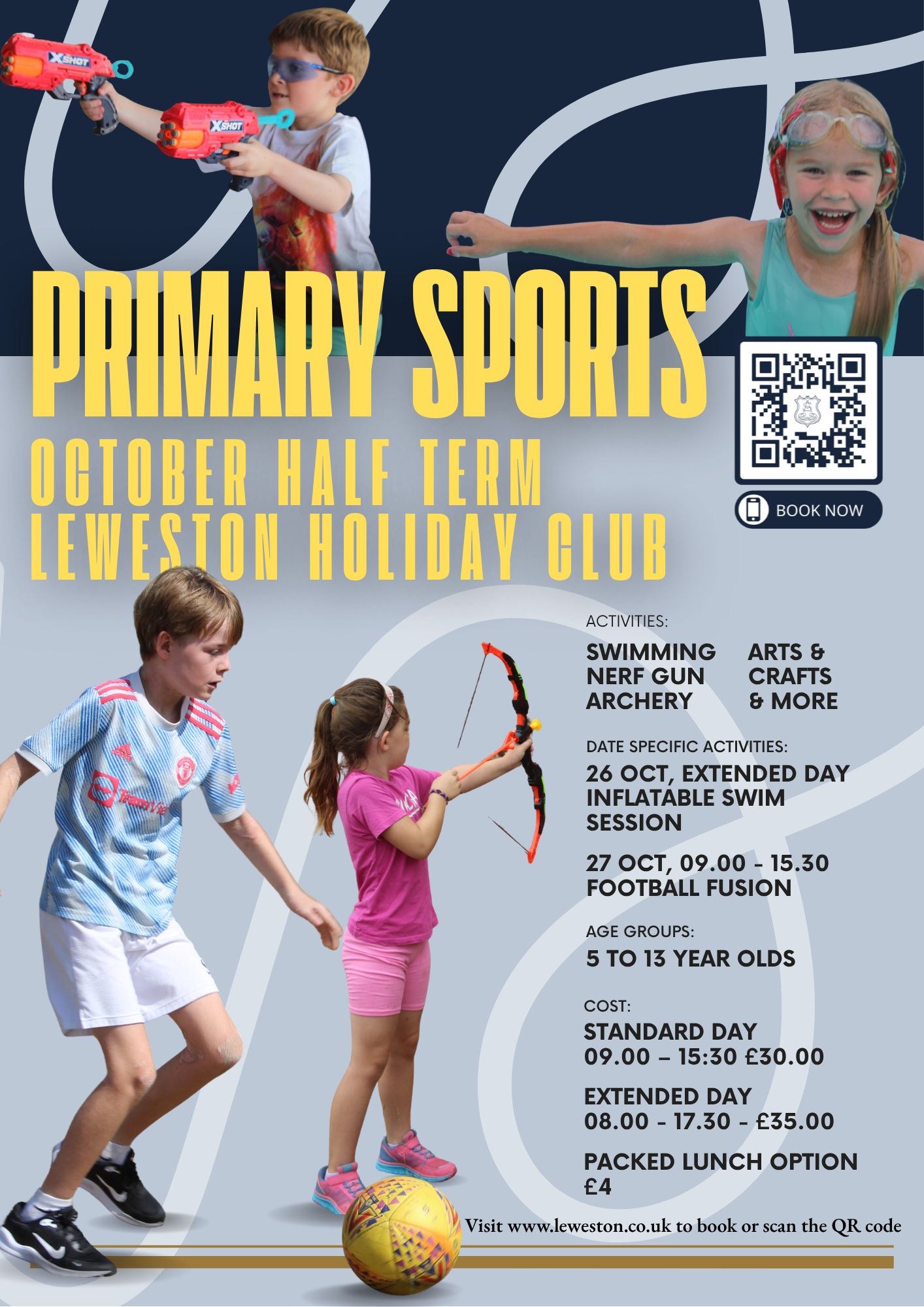 Primary Sports October Half Term Holiday Club 2026