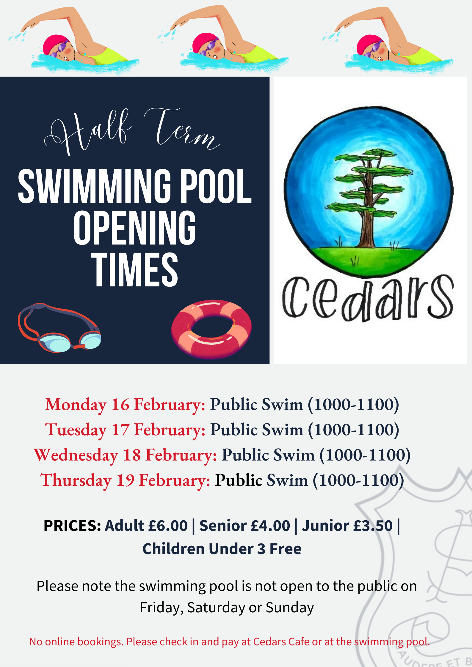 Half Term Swimming