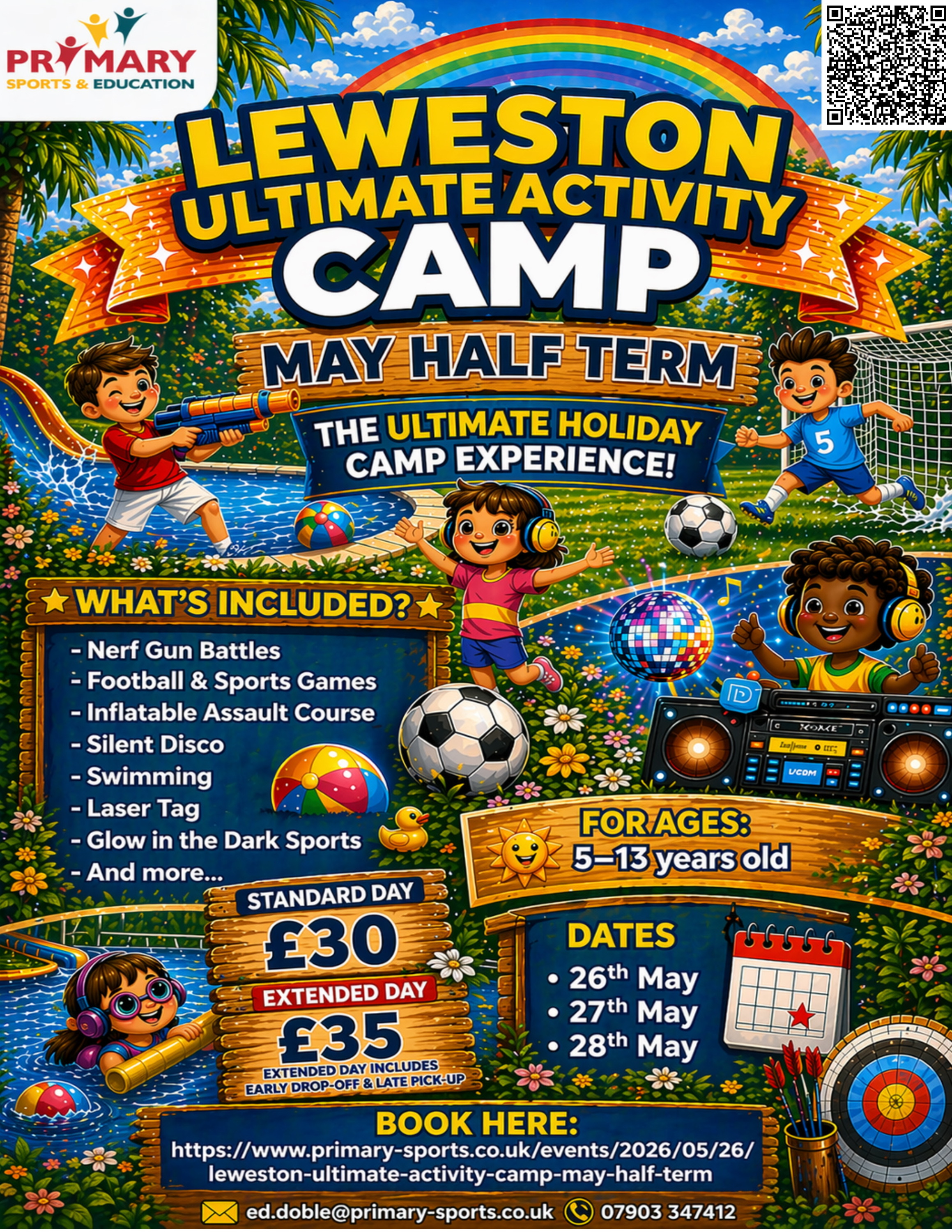 Correct- Leweston may half term