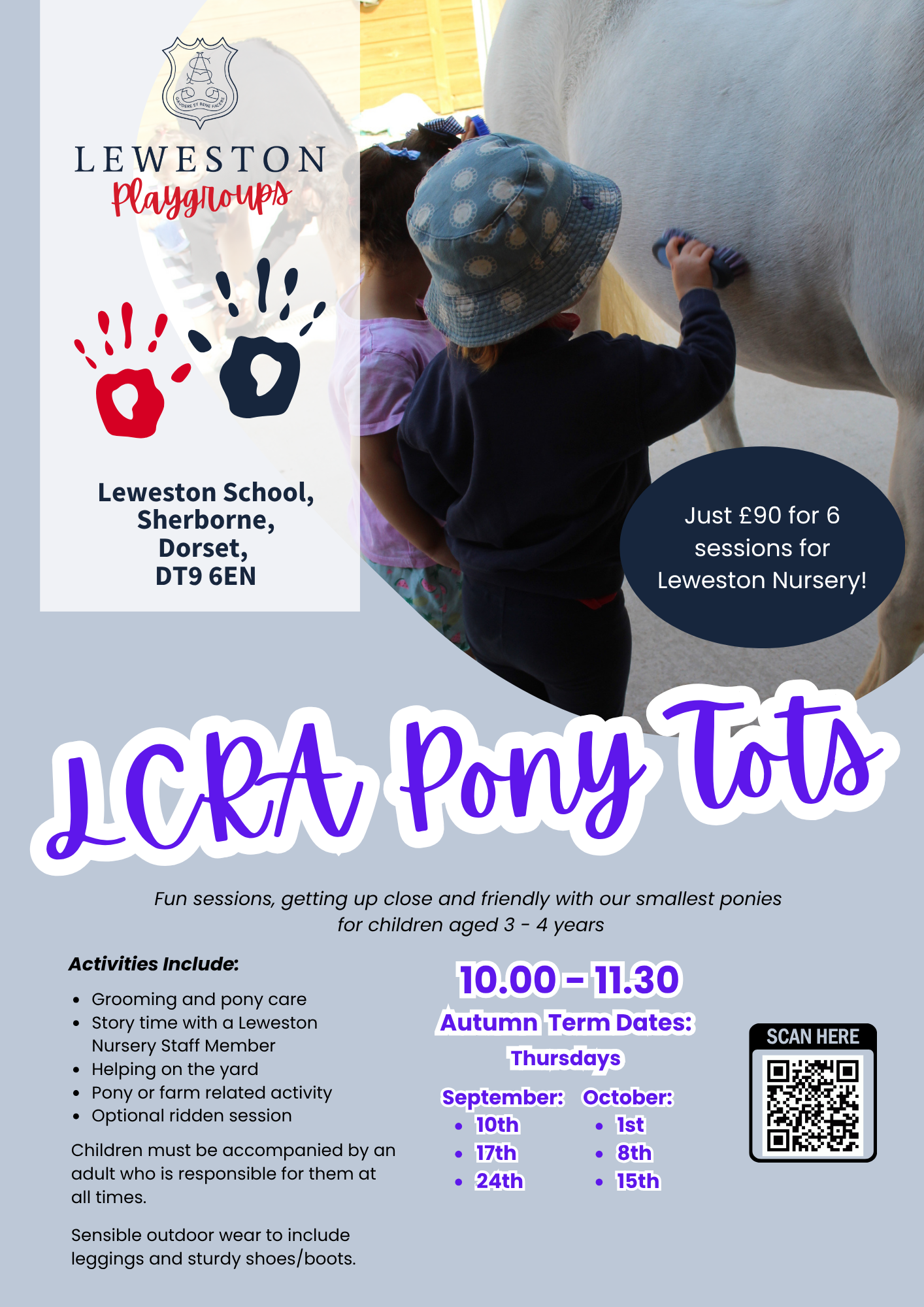 Pony Sessions Autumn 2026