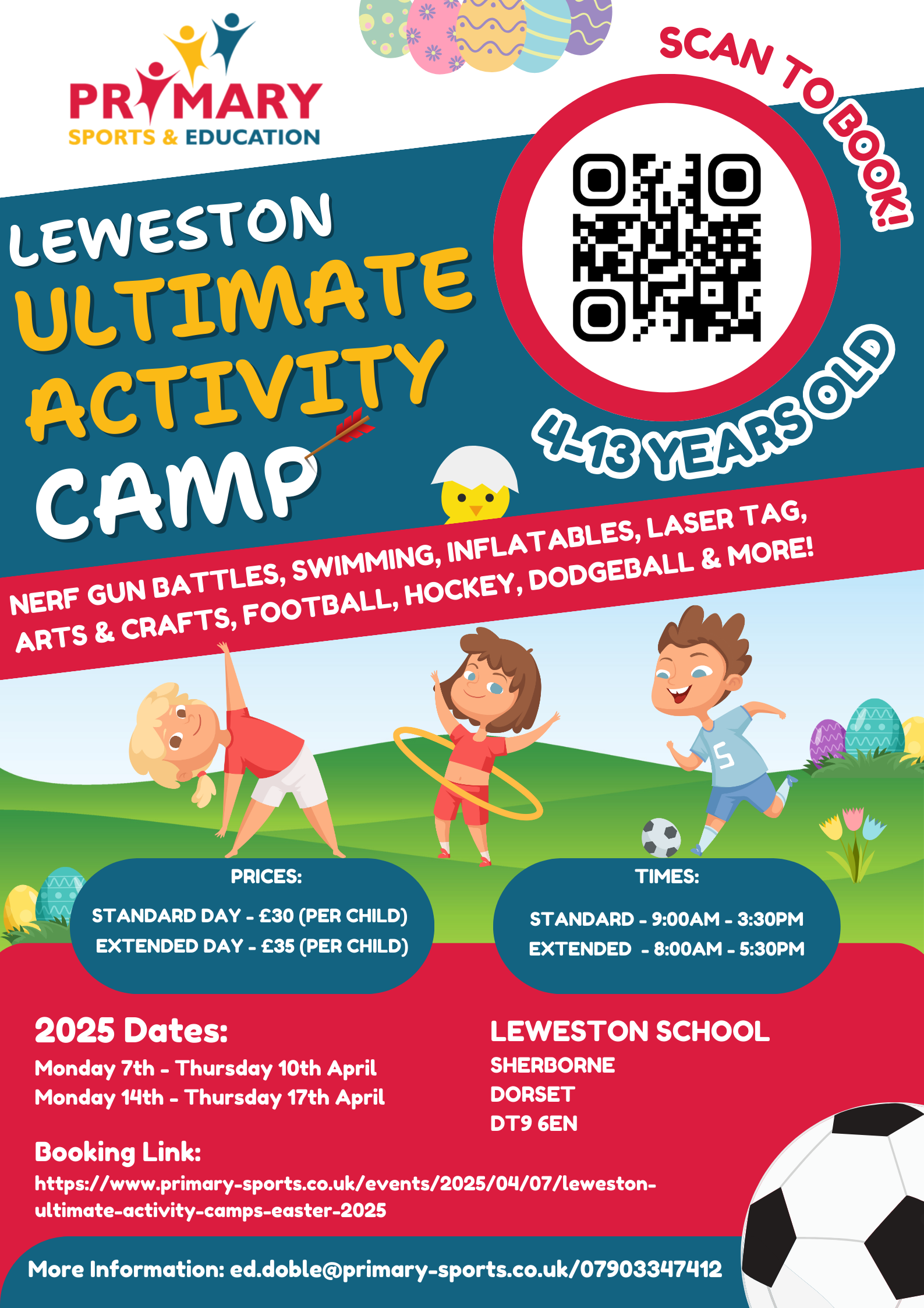 Primary Sports Holiday Club Easter