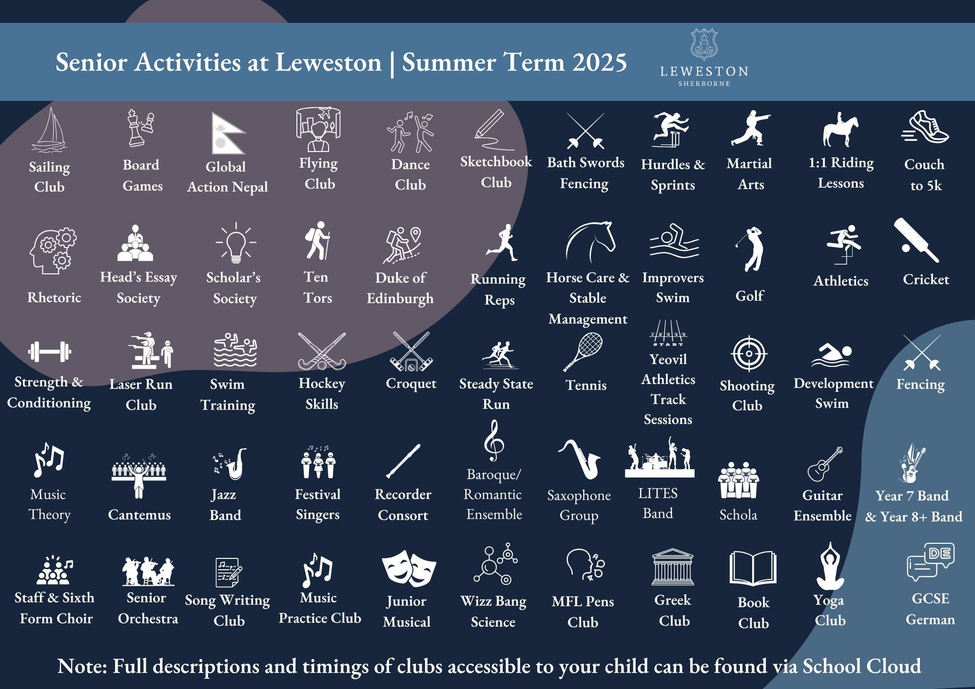 Senior Activities Summer 2025