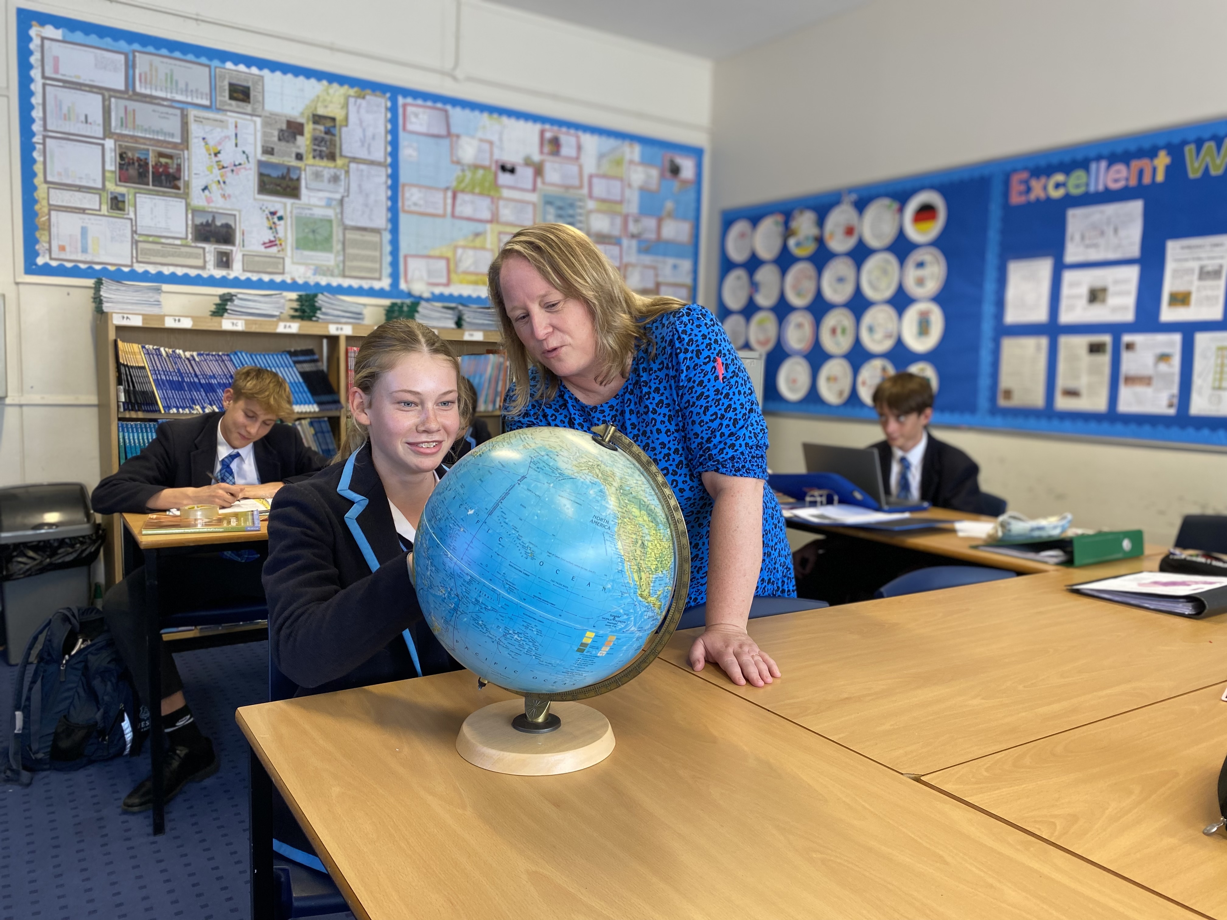 Leweston School Student Geography